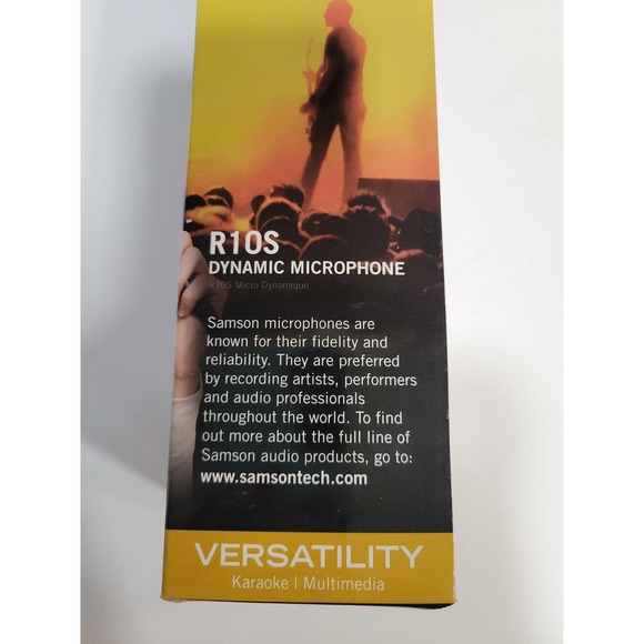 NWOT Samson R10S Dynamic Microphone - Picture 4 of 4